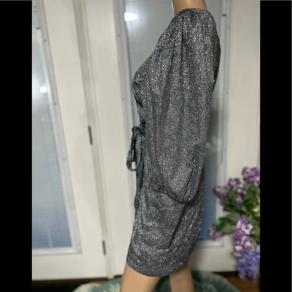 Rhode Frankie Embellished Wrap Dress